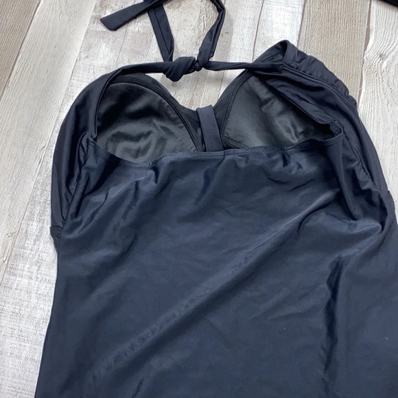 Kimi & Kai maternity black one piece swimsuit size XLarge - Picture 4 of 9